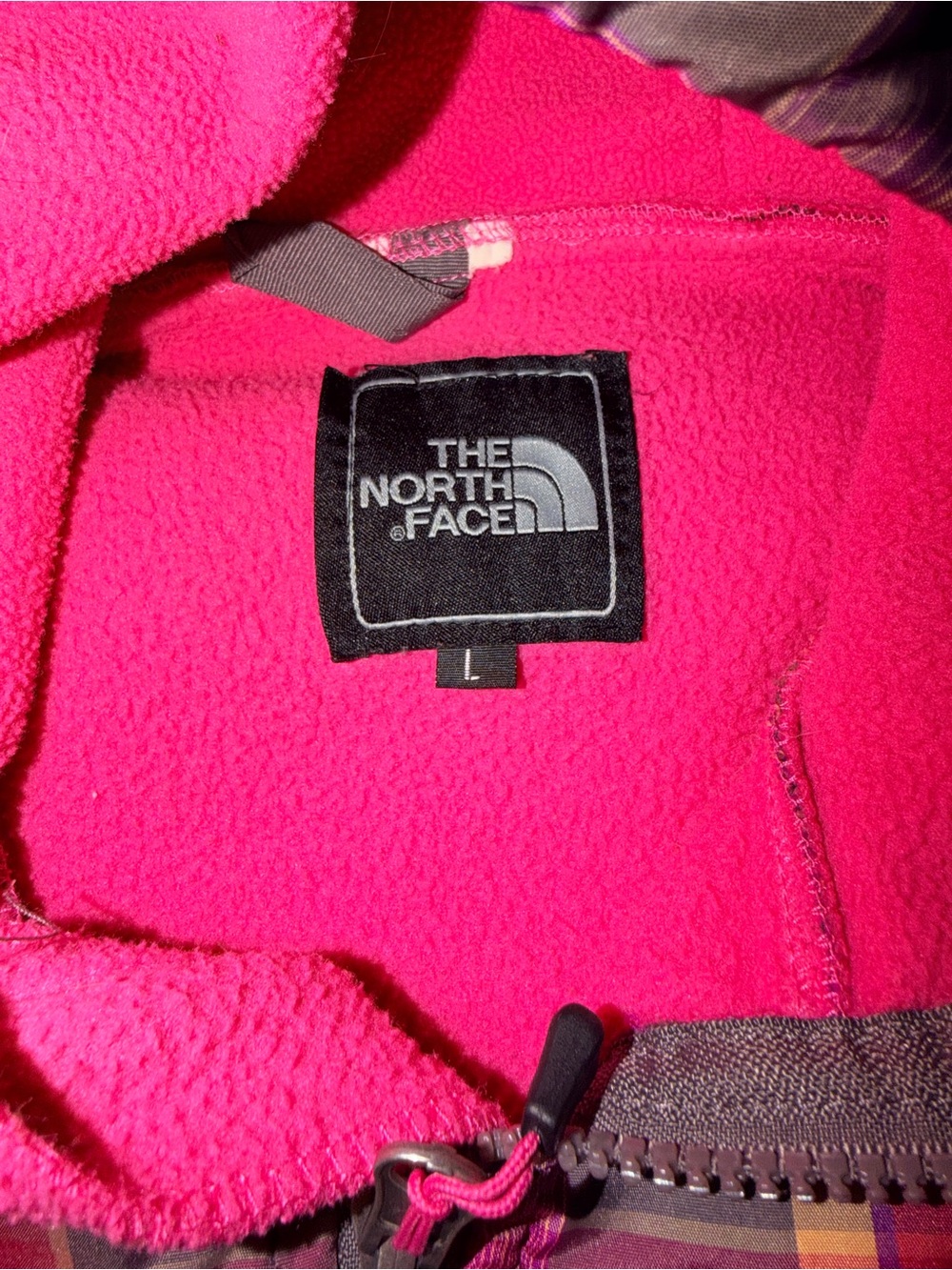 The North Face Hot Pink Fleece Jacket